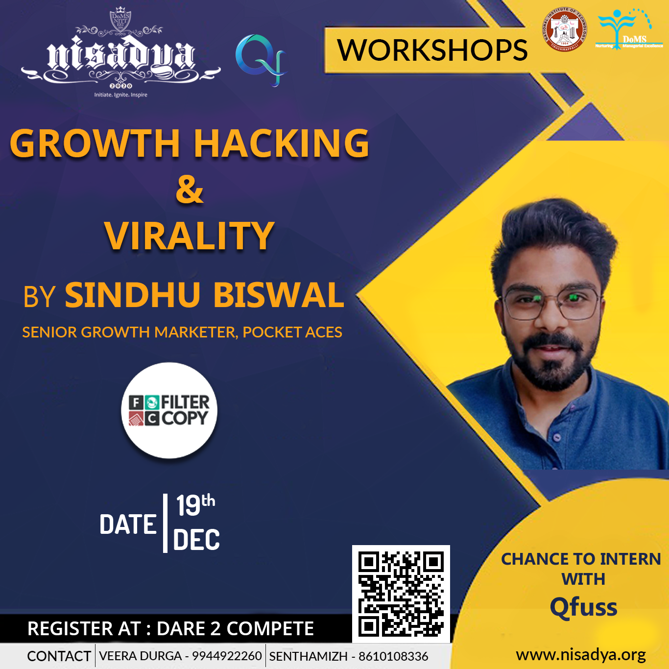 Workshop on Growth Hacking and Virality 2020